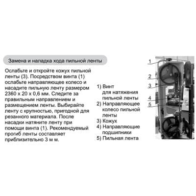 Кабели Пила ленточная PPK-115 Proma 25330742