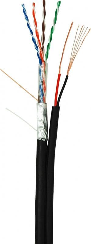 Кабели EC-UF004-5E-PC150-PE-BK Кабели EC-UF004-5E-PC150-PE-BK