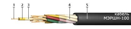 Кабели МЭРШН-100 2х1
