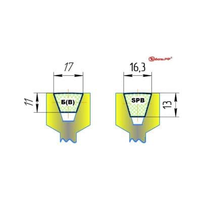 Кабели Ремень клиновой SPB-4000 Lp HIMPT Кабели Ремень клиновой SPB-4000 Lp HIMPT