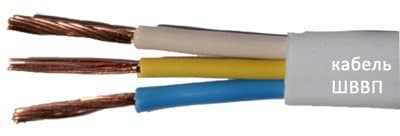 Кабели ШВВП 3х0,75 Кабели ШВВП 3х0,75